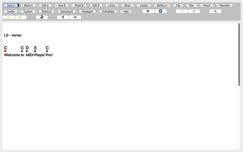 Screenshot #1 pour MIDI Player Pro