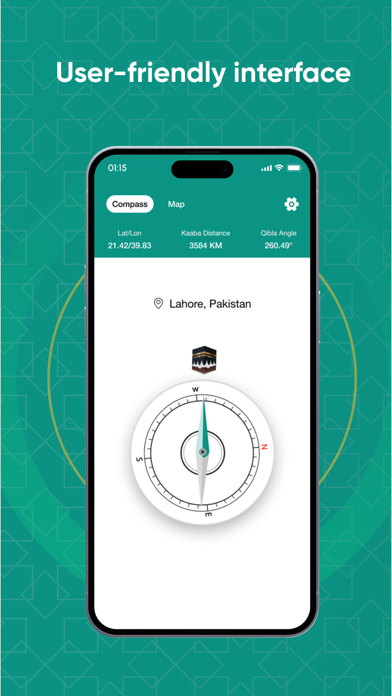 Jamaat Qibla Direction Screenshot