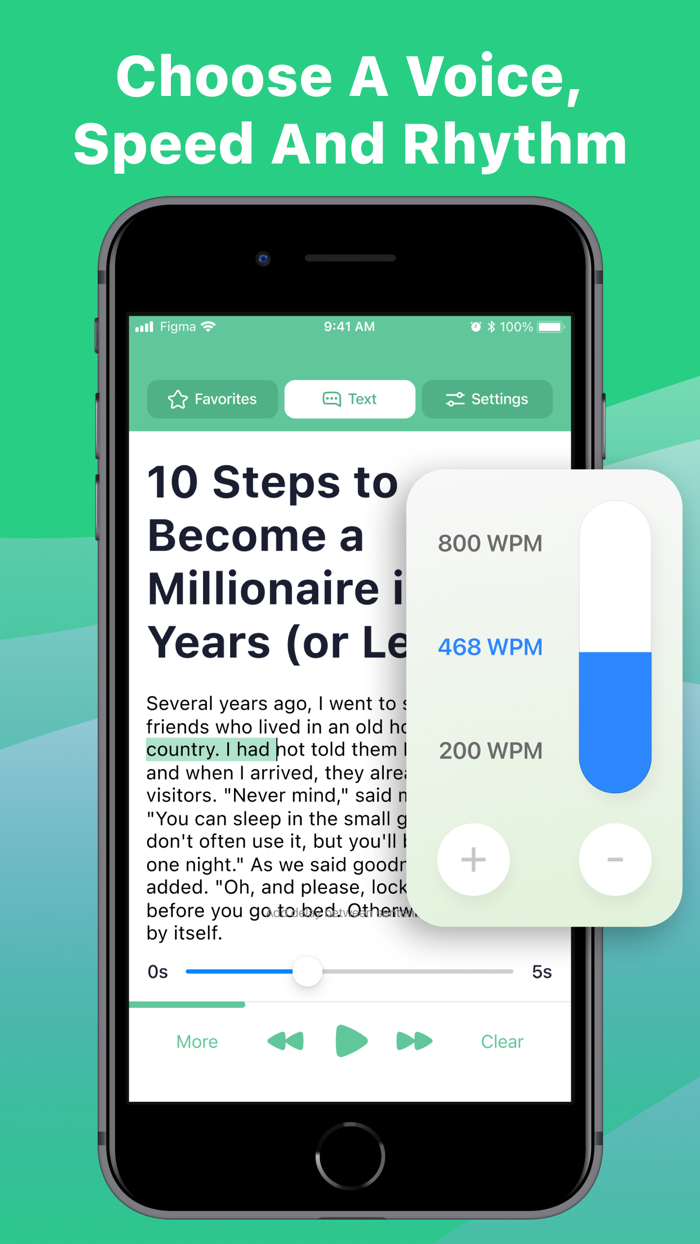 Audio Reader  Text to Speech