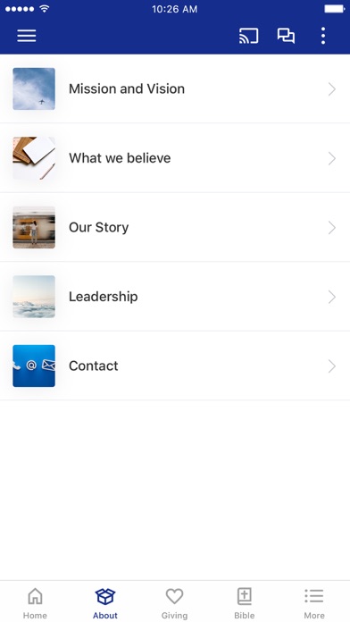 Meek Baptist Church Screenshot
