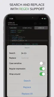 code editor - compiler & ide iphone screenshot 4