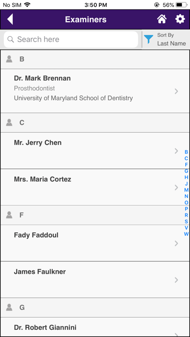 CDCA-WREB-CITA Exams & Events Screenshot