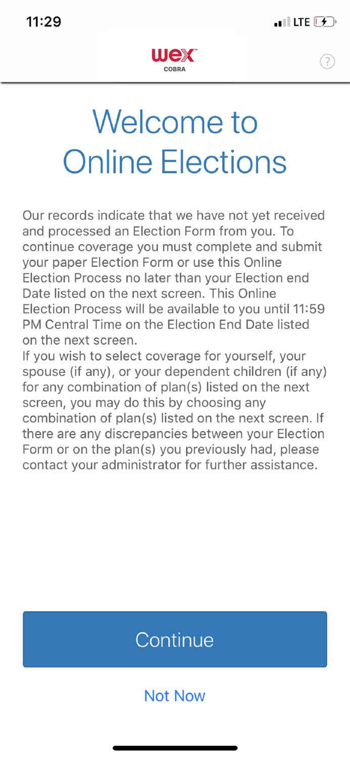 COBRA  Direct Bill by WEX