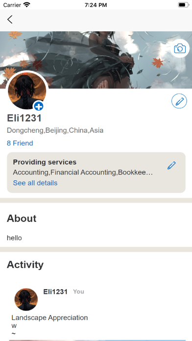 MomentX-Network & Career Screenshot
