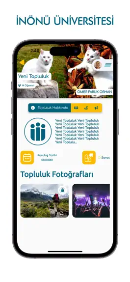 Game screenshot İnönü Öğrenci Toplulukları apk