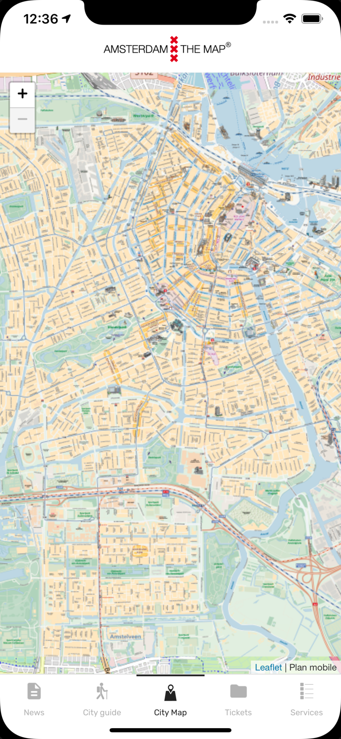 Amsterdam The Map
