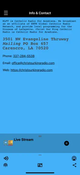 Game screenshot KLFT 90.5 CATHOLIC RADIO hack