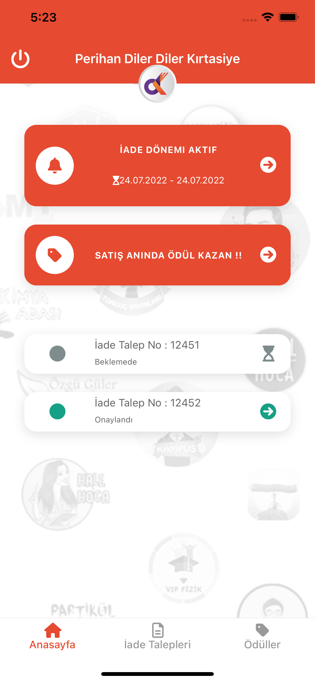 DK İade-Ödül