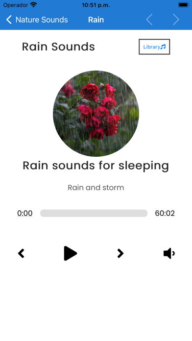 Thunderstorm Sounds - Relaxing Screenshot