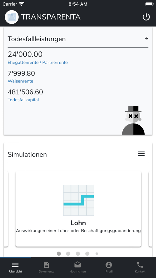 #4. TRANSPARENTA (iOS) 由: SwissPension AG