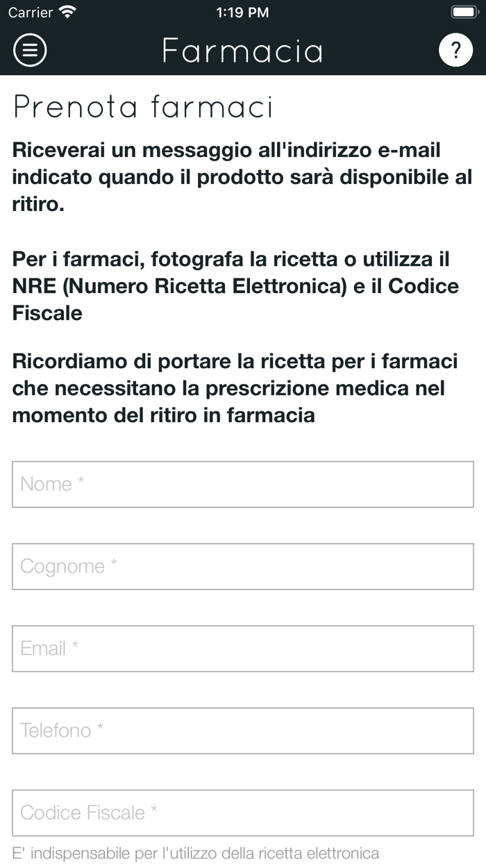 App per Farmacia - Farmania