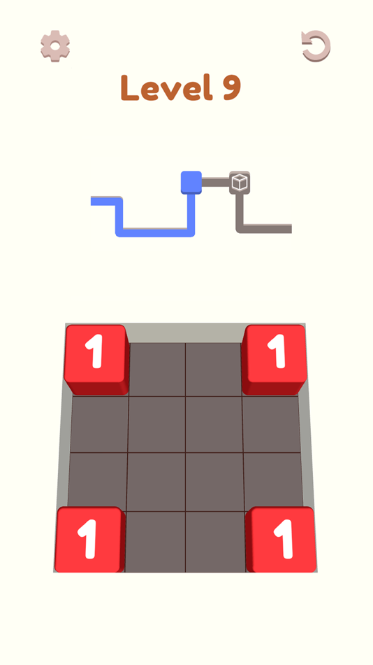 #5. 123 Cubes Number: Merge Game (iOS) By: Luong Vuong