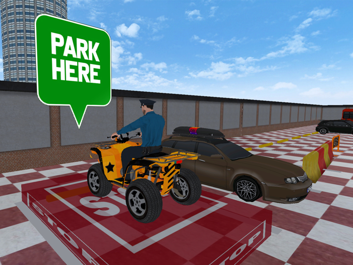 US Police ATV Quad Bike Games