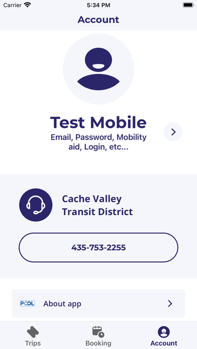 CVTD POOL Screenshot