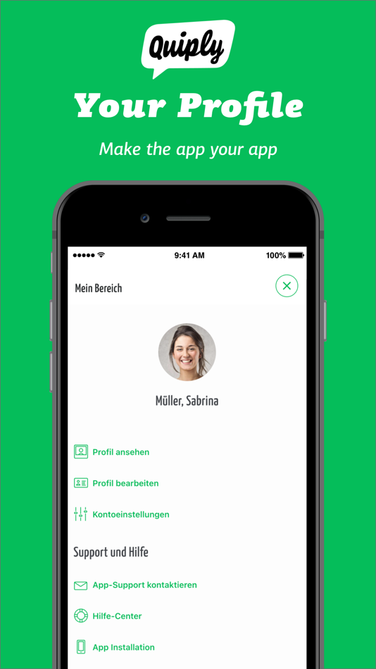 #6. Quiply - The Employee App (iOS) 由: Quiply Technologies GmbH