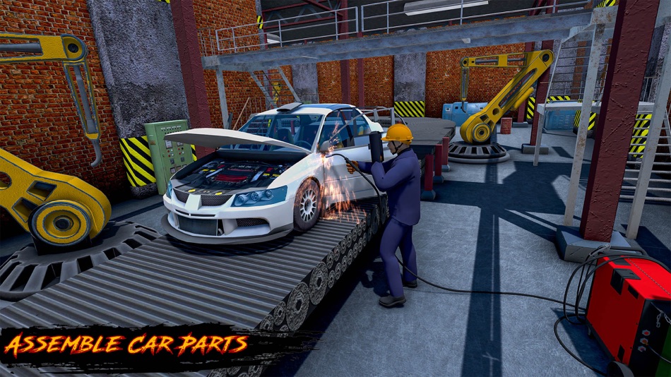 #1. Car Maker Factory Mechanic (iOS) 由: Ahmad Jalil Qarshi