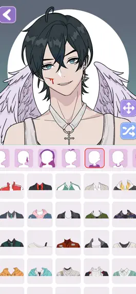 Game screenshot Vlinder avatar maker: Anime mod apk