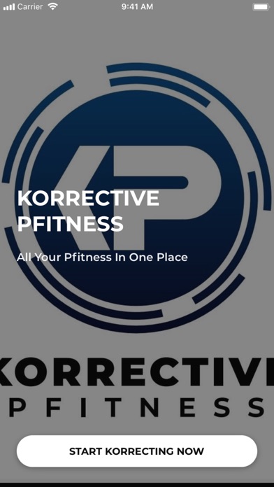 Korrective Pfitness Screenshot