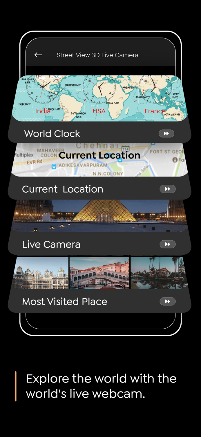 Street View - 3D Live Camera