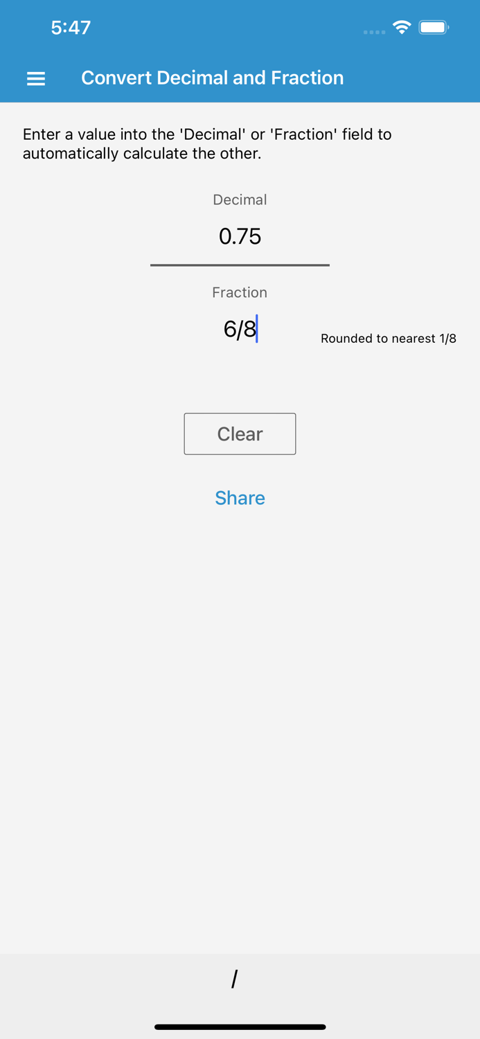 Calculator for Contractors