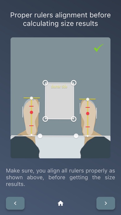 Shoe Size Meter - feet length Screenshot