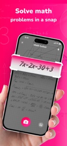 Math Solver: Solve by Camera screenshot #1 for iPhone