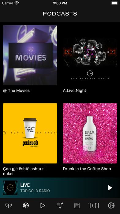 TOP ALBANIA RADIO & PODCASTS Screenshot