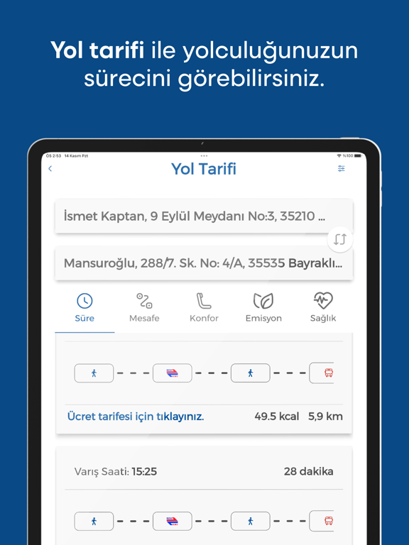 Screenshot #6 pour İZUM - İzmir Ulaşım Merkezi