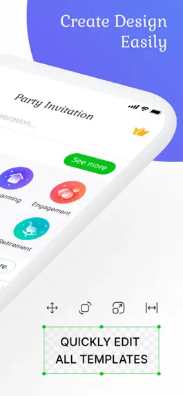 Game screenshot Party Invite Card Maker apk
