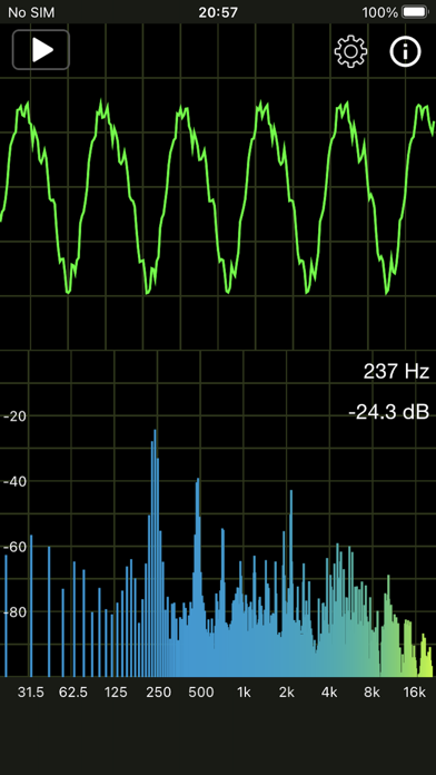 Audio / Spectrum Analyzer Screenshot
