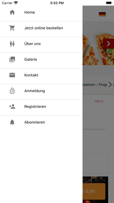 Pizza Oase Statzling Screenshot