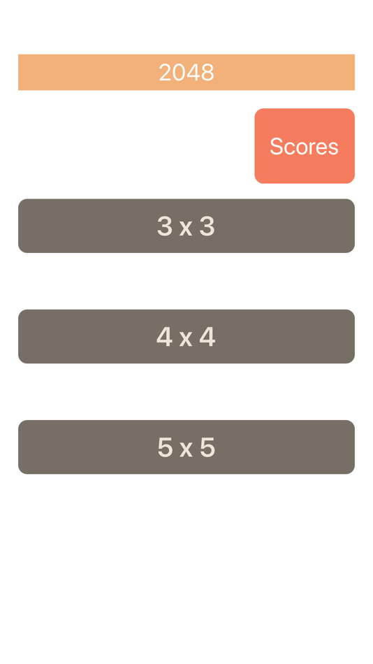 #5. 2048・Number Puzzle Game (iOS) 由: Golden Mind Services LTD
