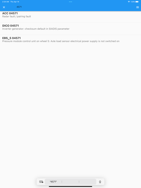 Screenshot #6 pour MAN Errors