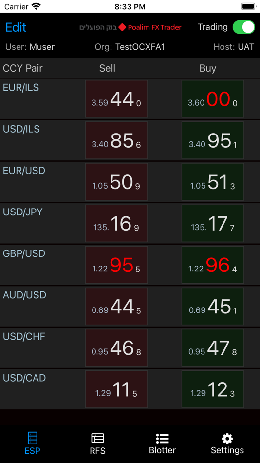 #2. Poalim FX Trader (iOS) 由: Integral
