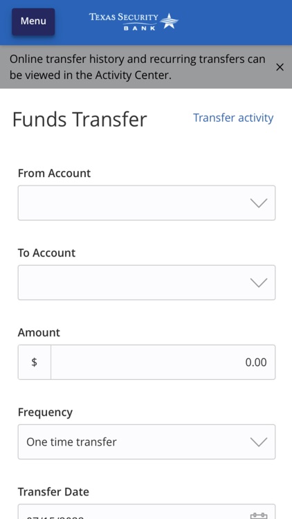 Texas Security Bank Mobile