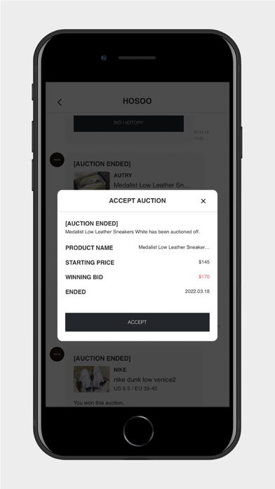 HOSOO - Buy & Sell Fashion App Screenshot