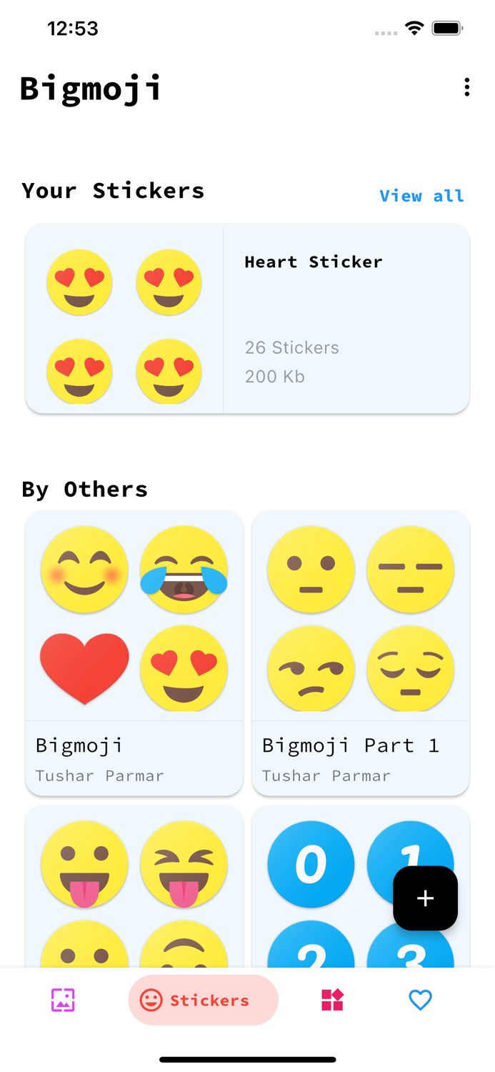 Bigmoji-WidgetsStickersWall