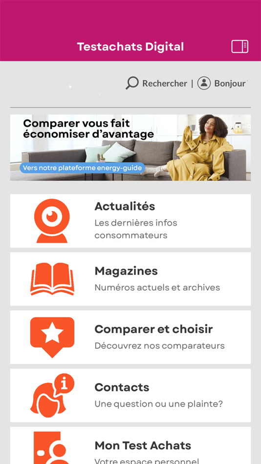#1. Testachats Digital (iOS) 由: ASSOCIATION DES CONSOMMATEURS TEST ACHATS - VERBRUIKERS UNIE TEST AANKOOP BVBA