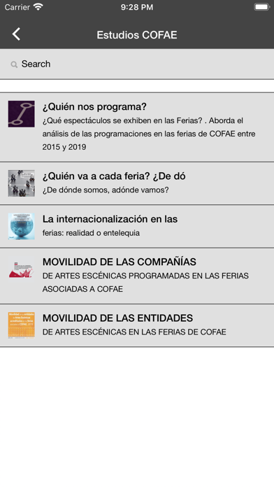 +COFAE Screenshot