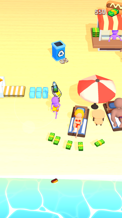 Beach Land Idle Screenshot