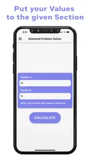 diamond problem solver iphone screenshot 2