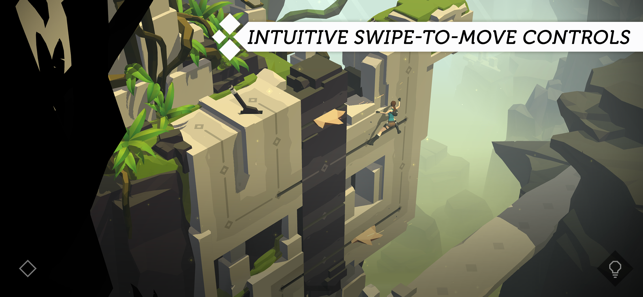 ‎Screenshot van Lara Croft GO