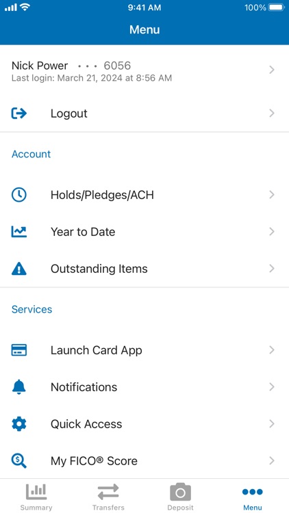 Freedom CU (UT) Mobile Banking screenshot-4