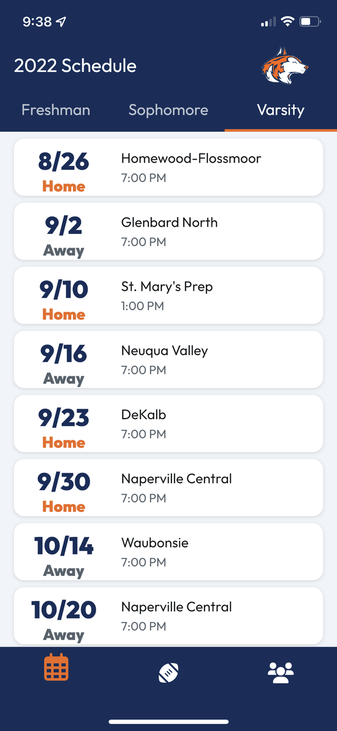 NNHS Huskies Football