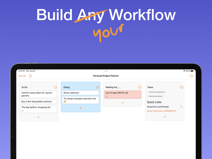 Boards - Personal Taskboards