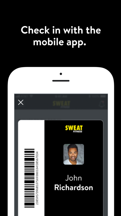 Sweat Fitness Screenshot