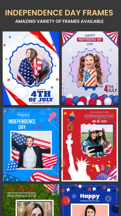 4th of July Cards & Templates Screenshot