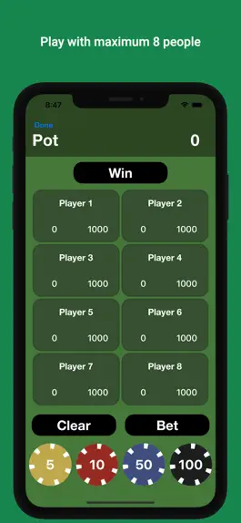 Game screenshot Home Poker Table hack