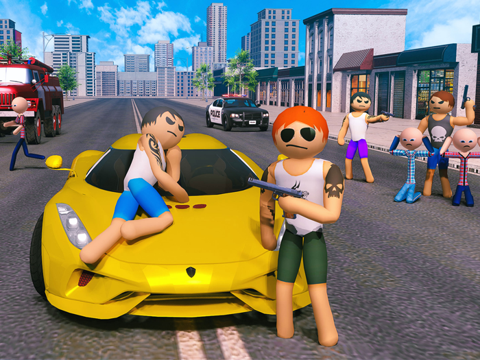 Stickman Gangster Crime Mafia