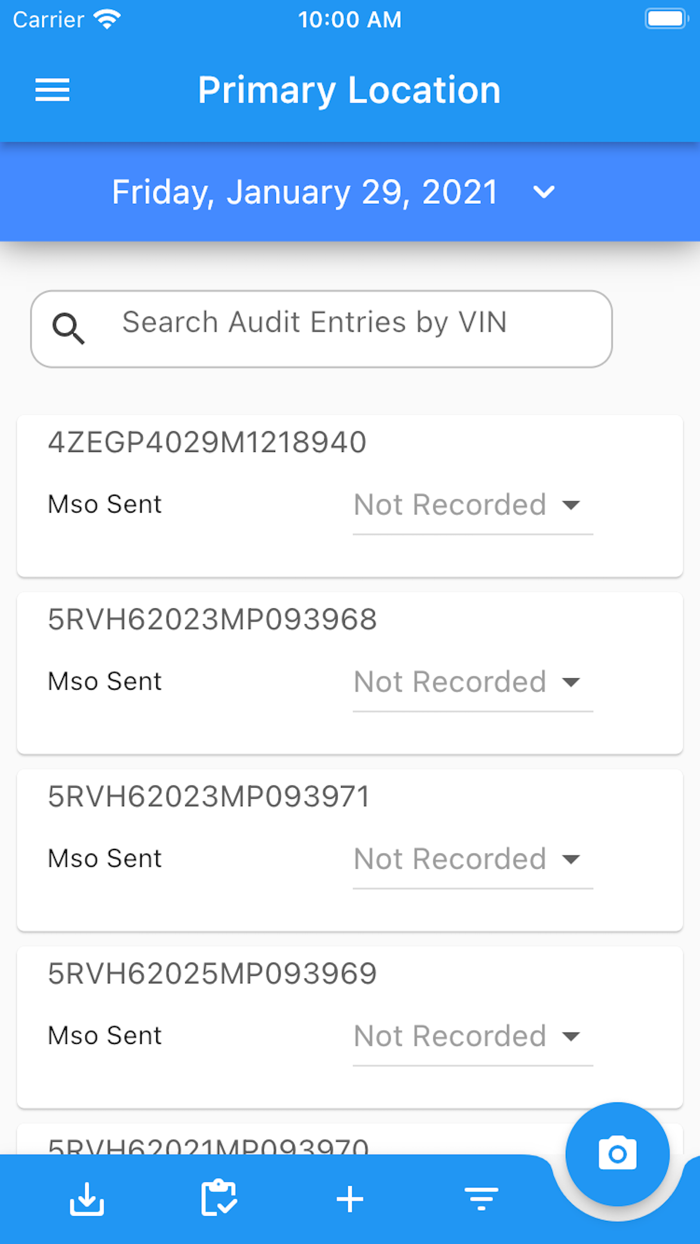 TDE Audit App